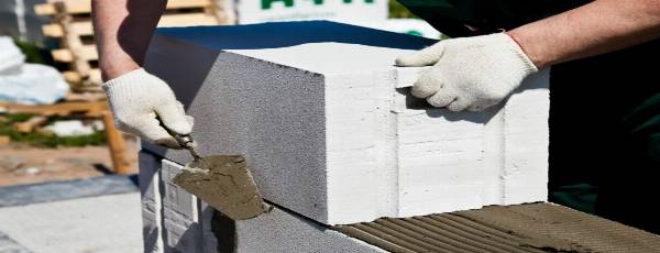 кладка блоков в Полоцке и Новополоцке