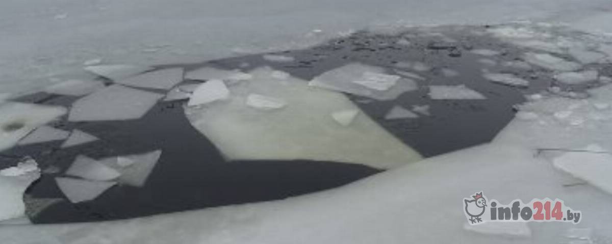 В полоцке утонул рыбак