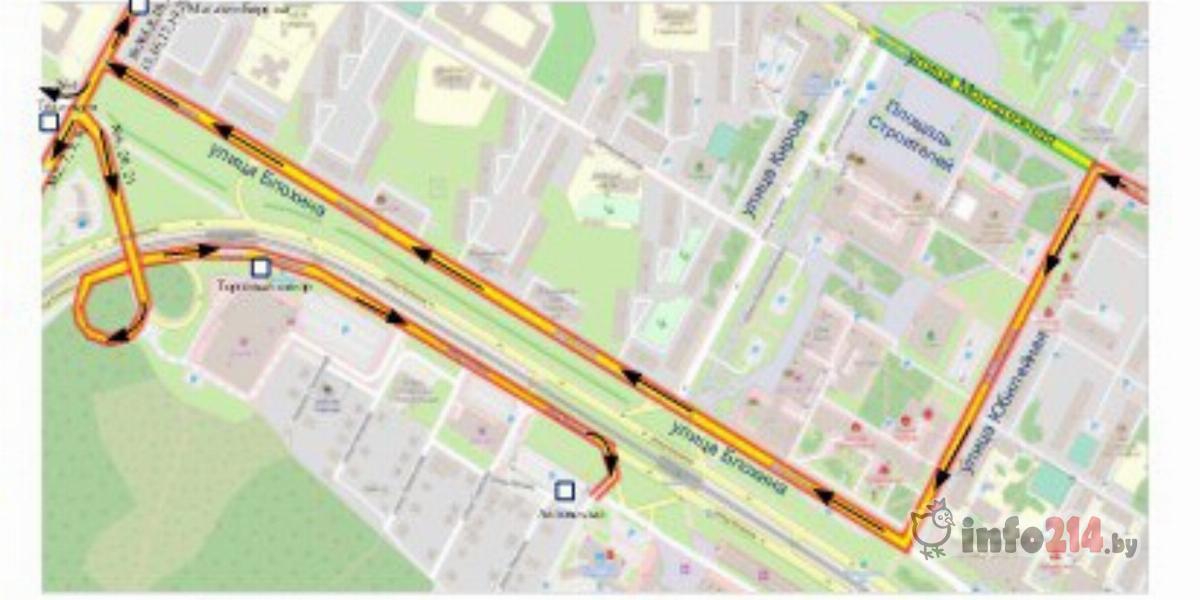 Схема объезда