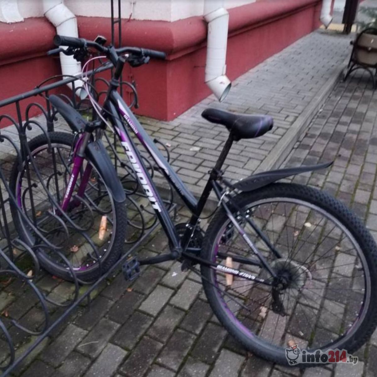 Велосипед оставили в Полоцке