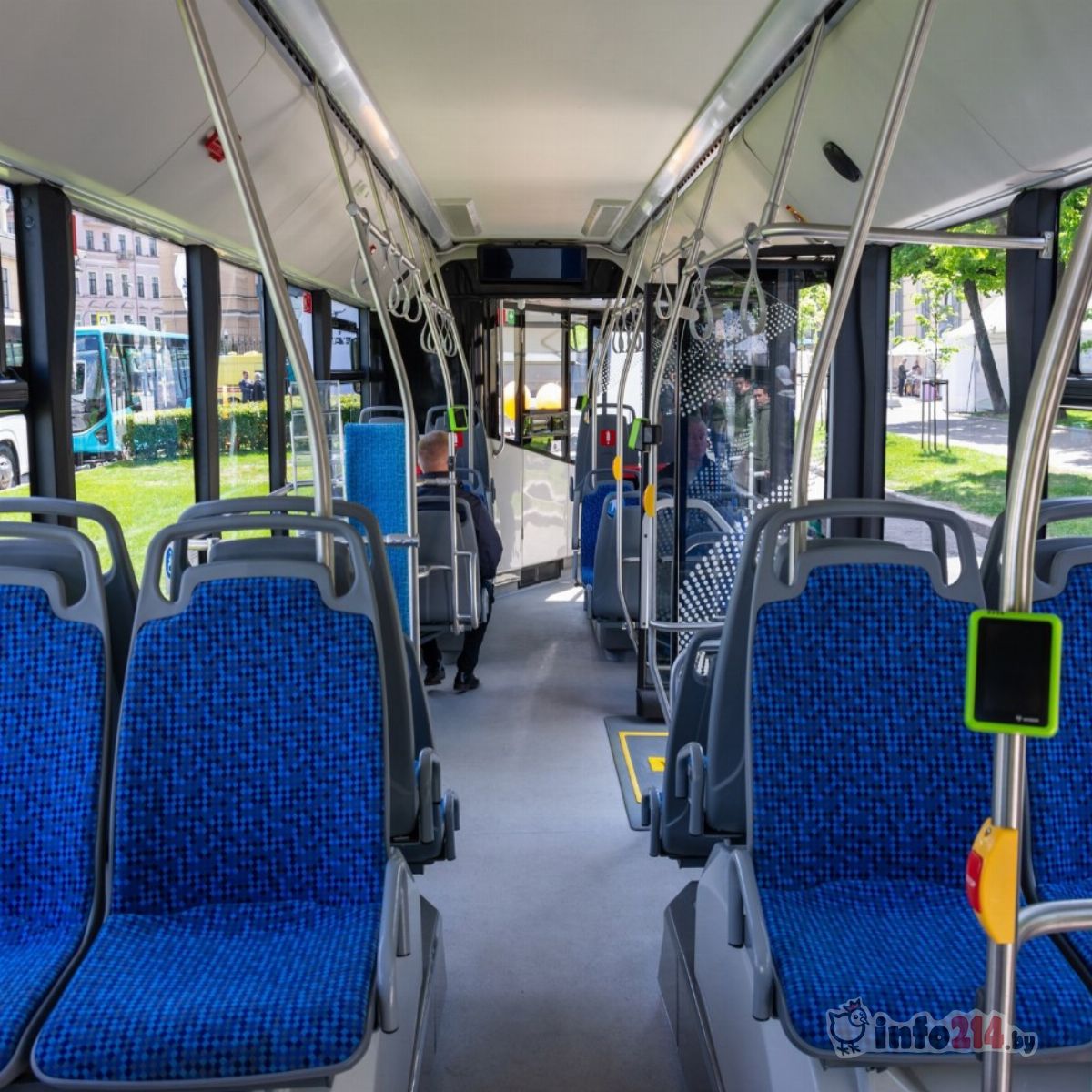 Салон электробуса