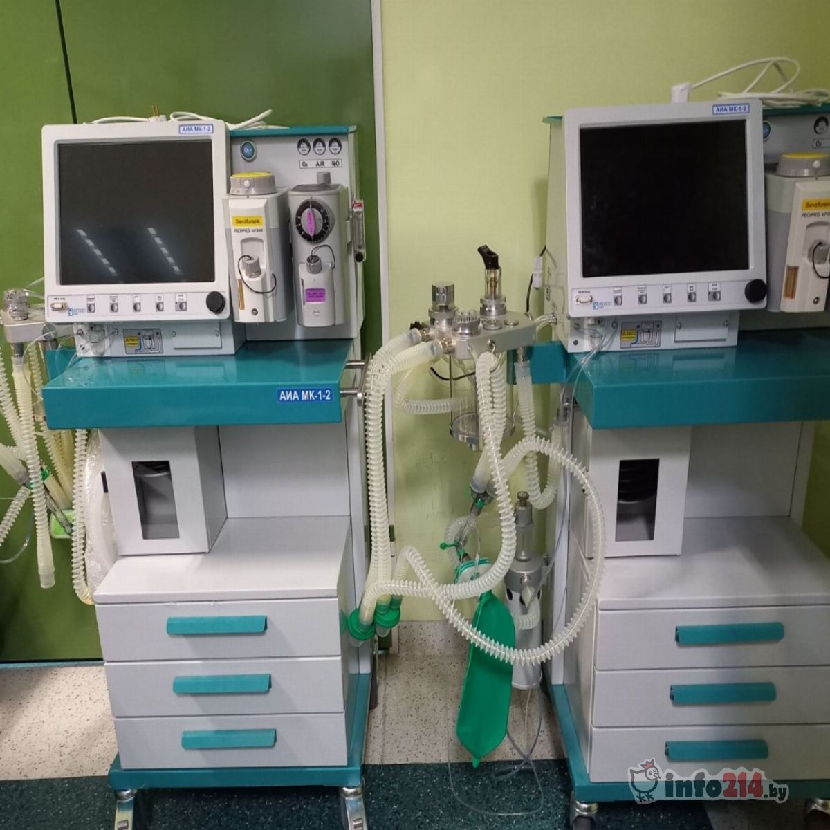 два новых аппарата вентиляции легких