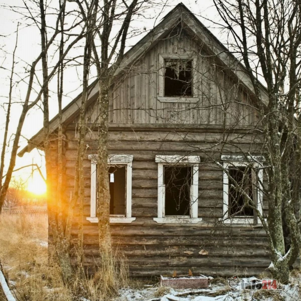 Бесхозный дом новополоцк