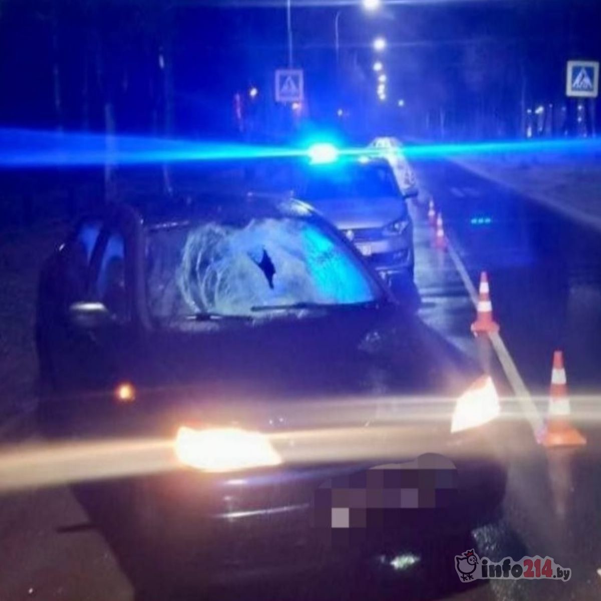 ДТП с пешеходом в Новополоцке