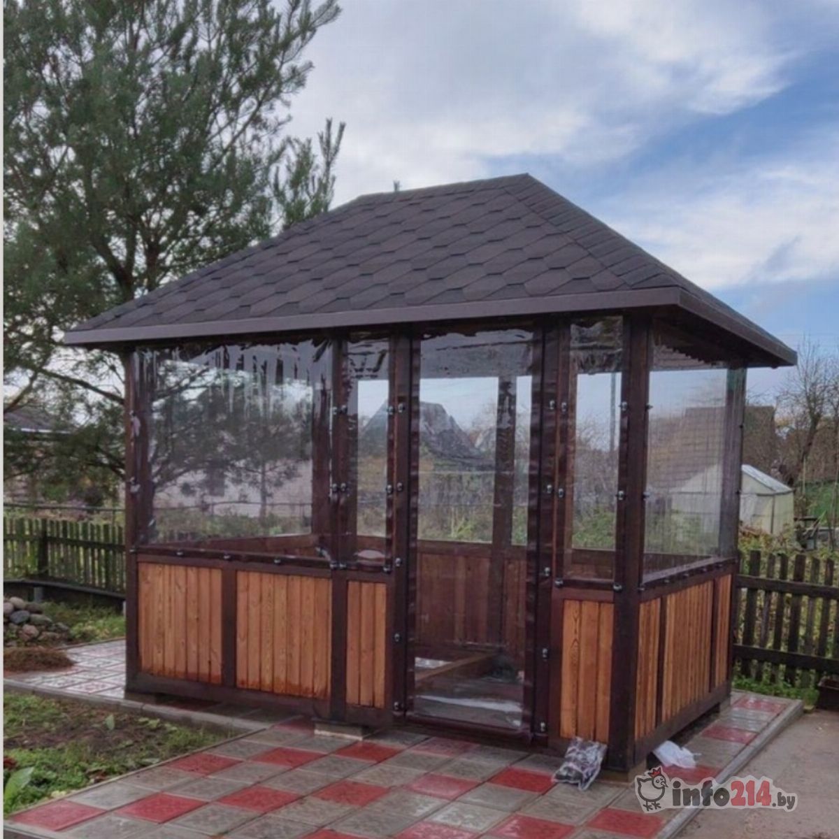 Мягкие окна Полоцк монтаж